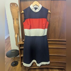 Vintage Red, White, And Blue Dress